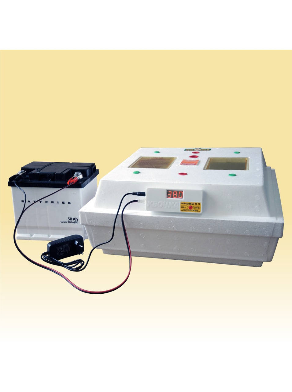 

ИНКУБАТОР ДЛЯ ЯИЦ КВОЧКА МІ-30-1Е-12