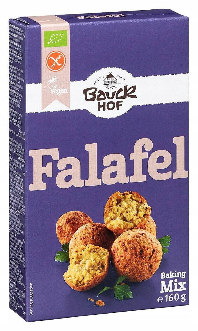 

Суміш дял приготування фалафеля біо Bauck Hof, 160г
