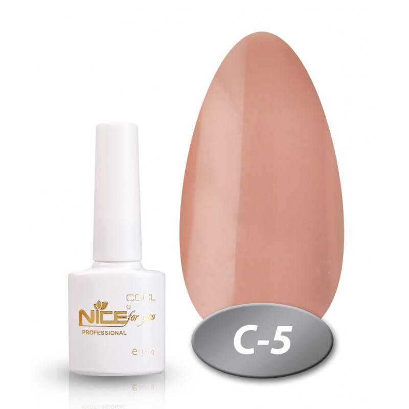 

Гель-лак Nice for you Cool C-05 бледно коралловый 8,5 мл