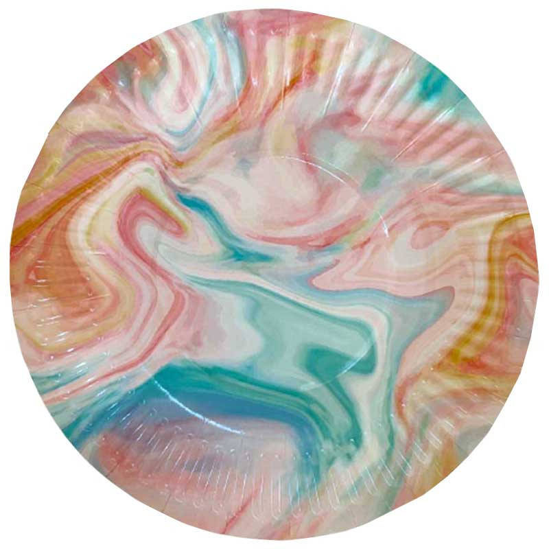 

Тарелки МРАМОР 8шт/уп F-181872