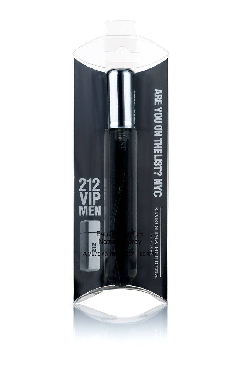 

Мужской мини парфюм CAROLINA HERRERA 212 VIP Men, 20 мл