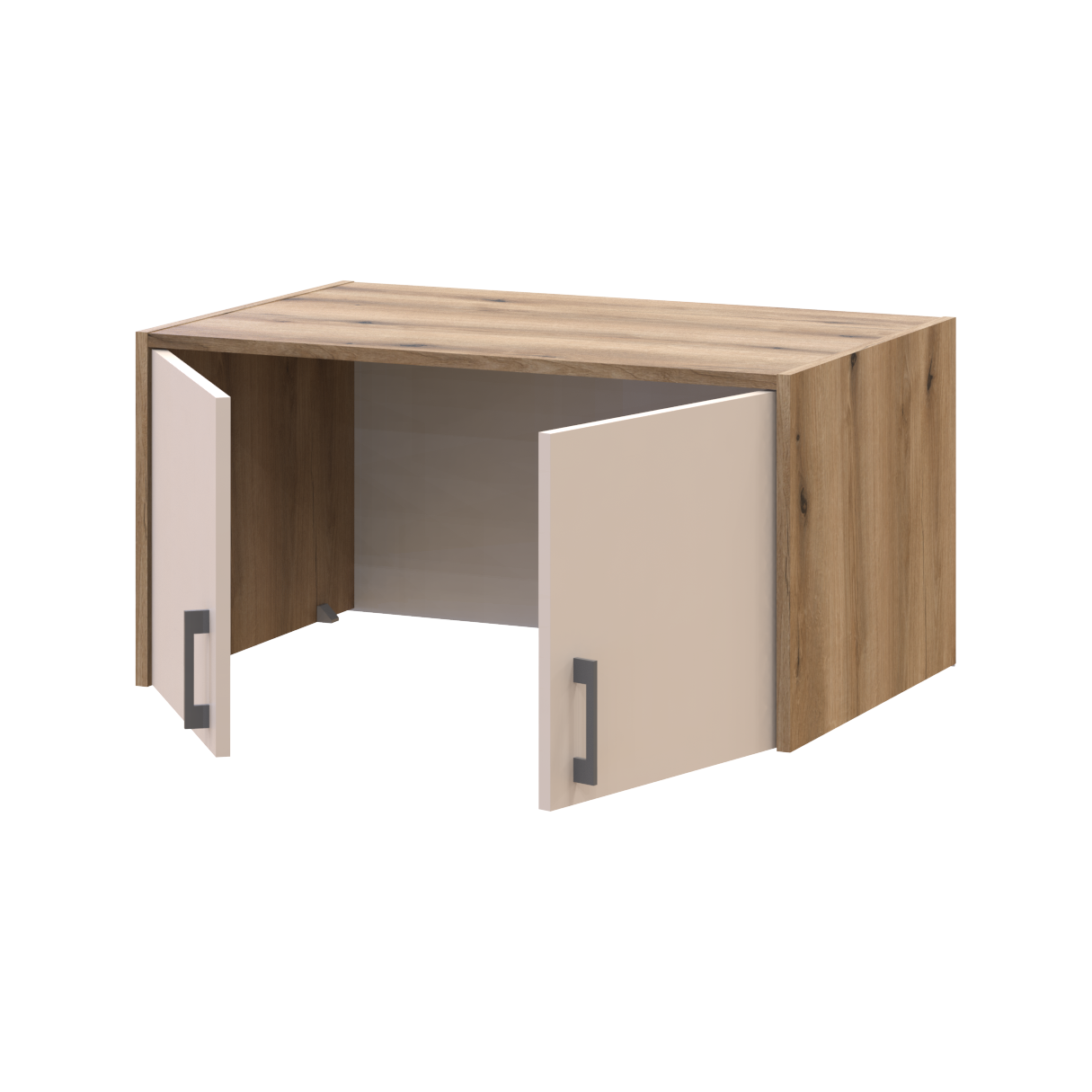 Розпашна Шафа для одягу Doros Ронді з антресолею Дуб Артізан/Кашемір 2ДСП 82х52х236 (80737809) 8