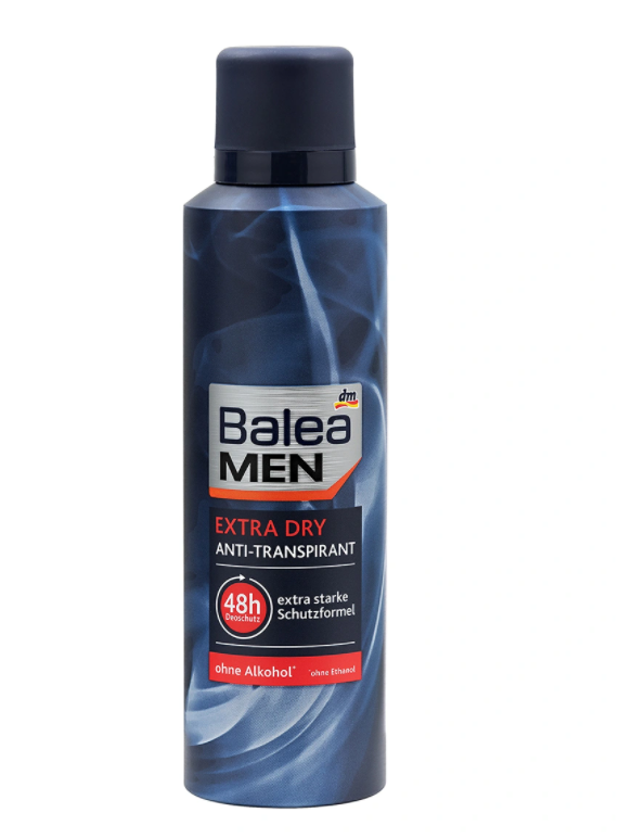 

Дезодорант-спрей Balea 200мл чоловічий Extra Dry