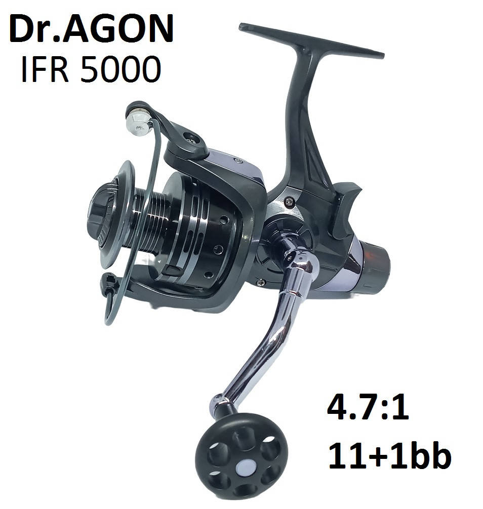 

Карповая катушка Dr.AGON IFR  с байтраннером (11+1bb