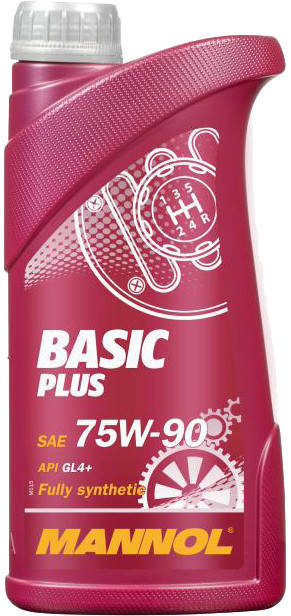 

Трансмиссионное масло Mannol Basic Plus 75w90 GL-4+ 1л