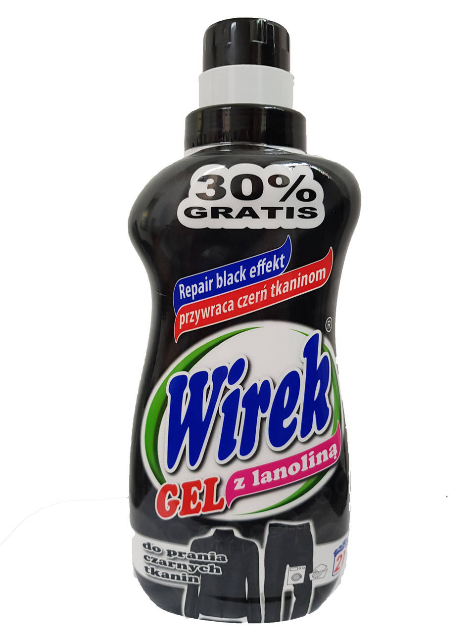 

Гель для стирки черной одежды с ланолином Wirek Black 1 л