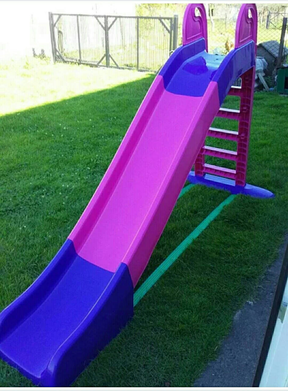 

Детская горка для улицы и дома большая 014550/9, Розовый