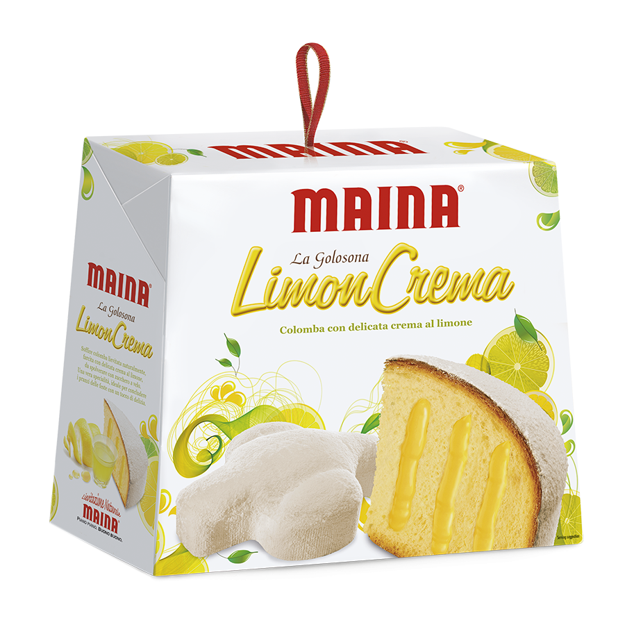 

Пасхальный кекс Maina Colomba LimonCrema 750 грамм, , Италия
