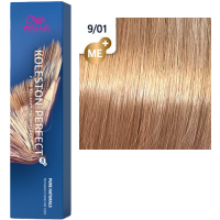 

Краска для волос Wella Koleston Perfect ME+ 9/01 Орех пекан