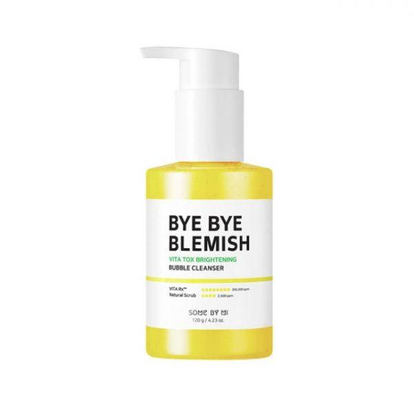 

Осветляющая кислородная пенка-маска Some By Mi Bye Bye Blemish Vita Tox Brightening Bubble Cleanser
