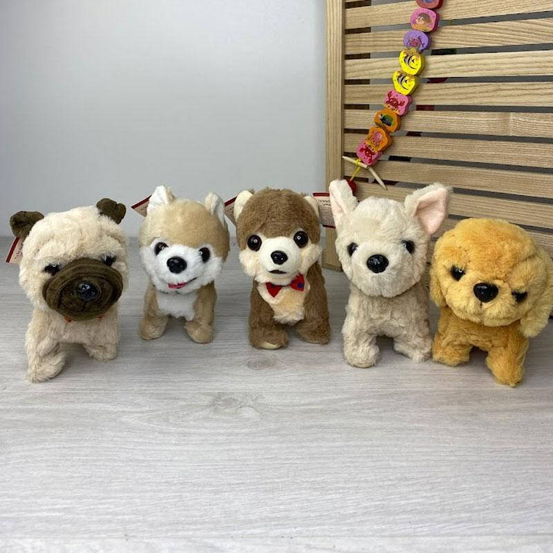 

Игрушечный щенок М 1461, звук, 5 видов