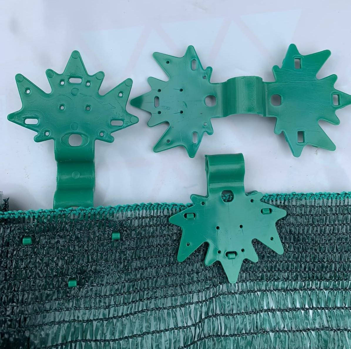 

Клипса для затеняющей сетки (Крепление) упаковка 50 шт Shopolife, Зелёный