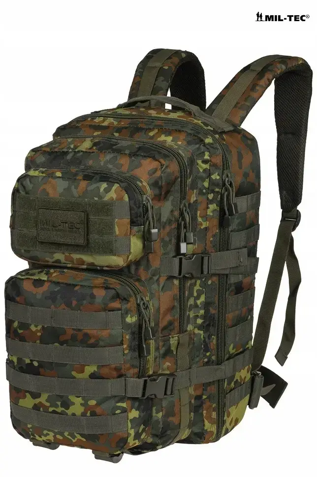 

Рюкзак Mil-Tec 36 л. Flecktarn ASSAULT штурмовой тактический флектарн, Разные цвета