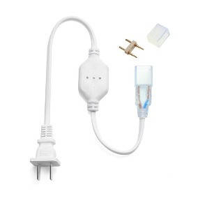 

Адаптер для LED ленты 5mm #10 220V+коннектор 2pin и заглушка