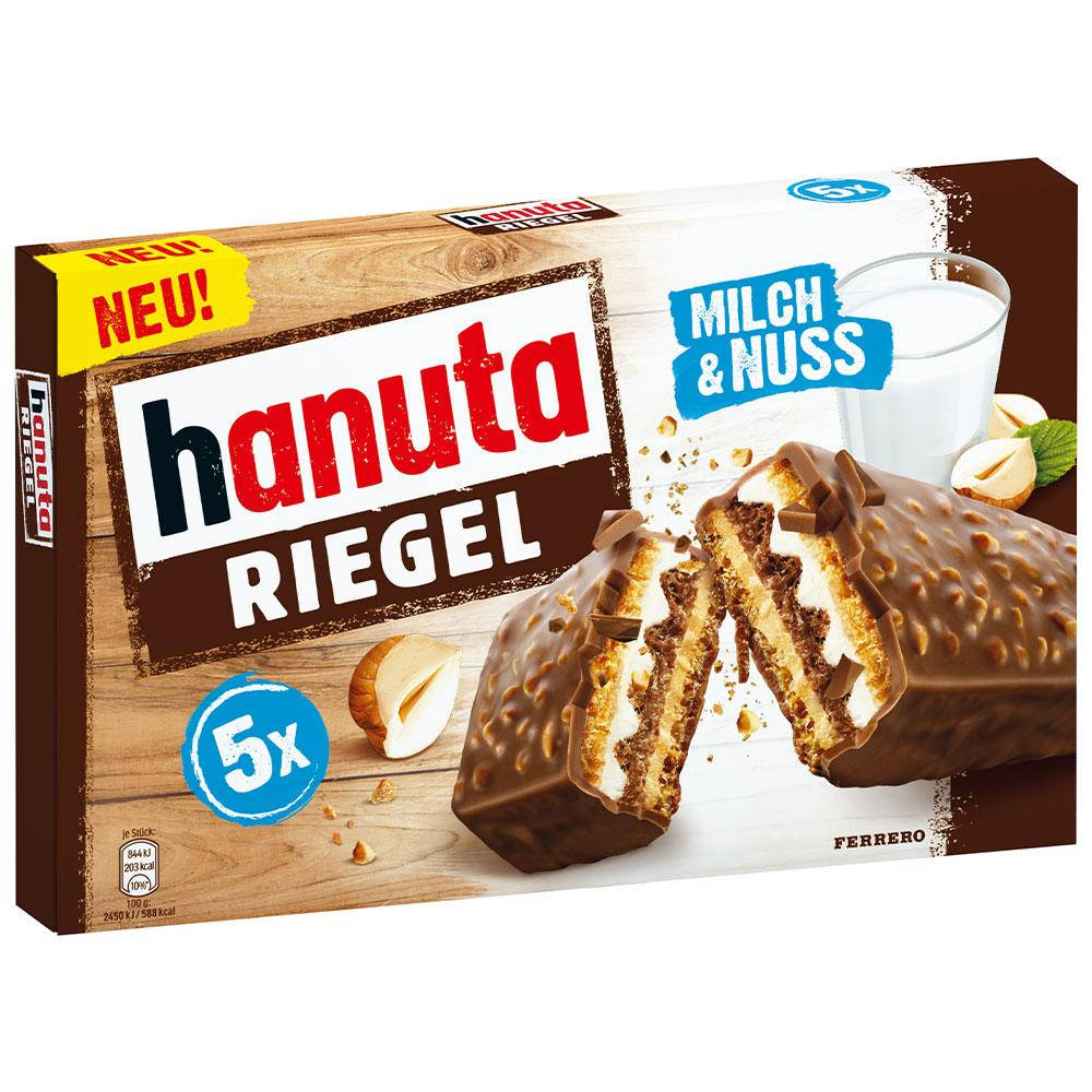 

Батончики Hanuta Riegel 173g