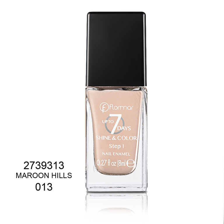 

Лак для ногтей FLORMAR SHINE & COLOR (013 MAROON HILLS)