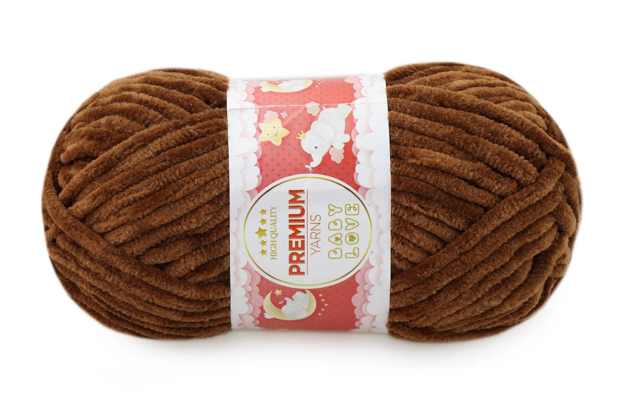

Premium Yarn Baby Love 50гр, Коричневый №366