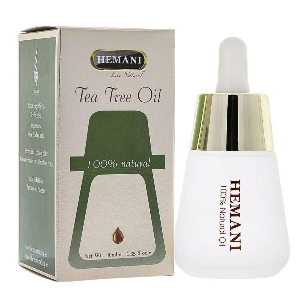 

Масло чайного дерева Премиум Tea Tree Oil Hemani 40 мл