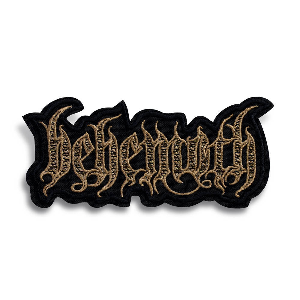 

Нашивка с вышивкой BEHEMOTH 2, Черный