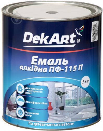

Эмаль алкидная ПФ-115П DekArt 2.8, Серый