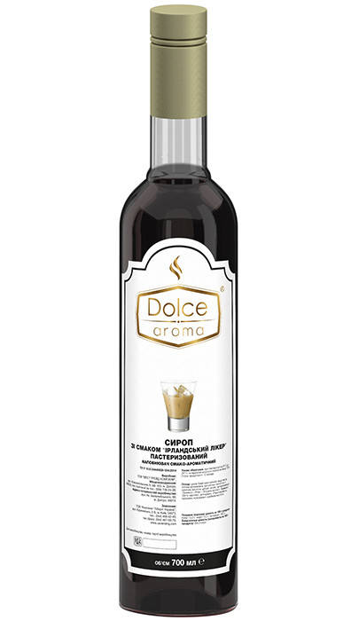 

Сироп Dolce Aroma Ирландский ликер 700 мл