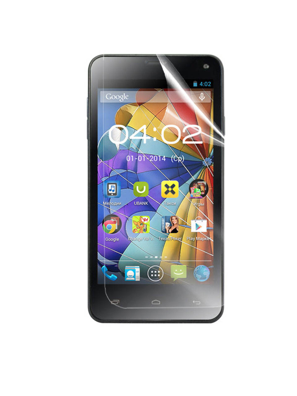 

Глянцевая защитная пленка для Fly IQ4416 ERA Life 5