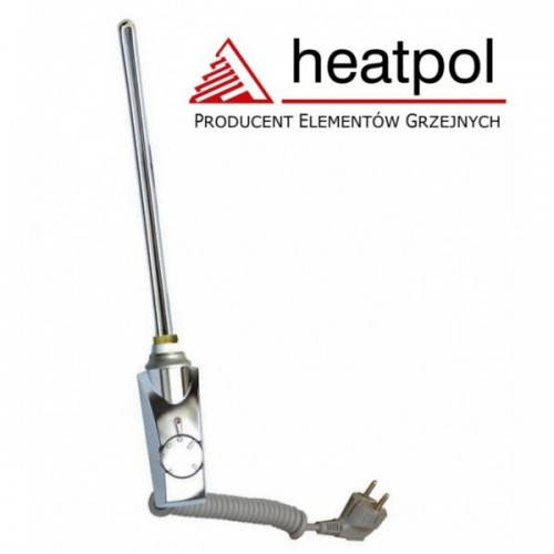 

Тэн Heatpol GTM 600W с термостатом для полотенцесушителей (хром), Серый