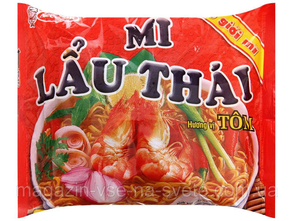 

Вьетнамская мивина Лапша быстрого приготовления с Креветкой Mi Lau Thai