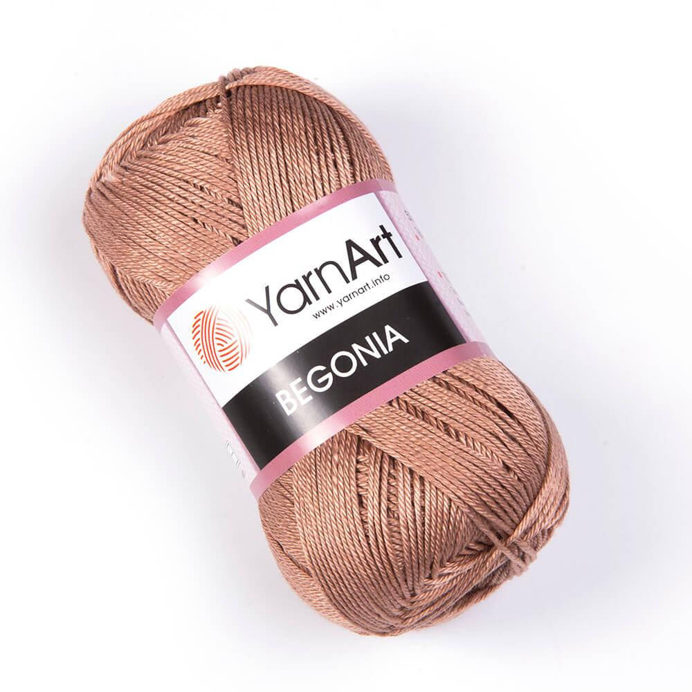 

Yarnart Begonia № 0015 темный беж