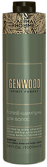 

Шампунь для волос и тела Estel Professional Alpha Homme Genwood Forest Shampoo 1000 мл