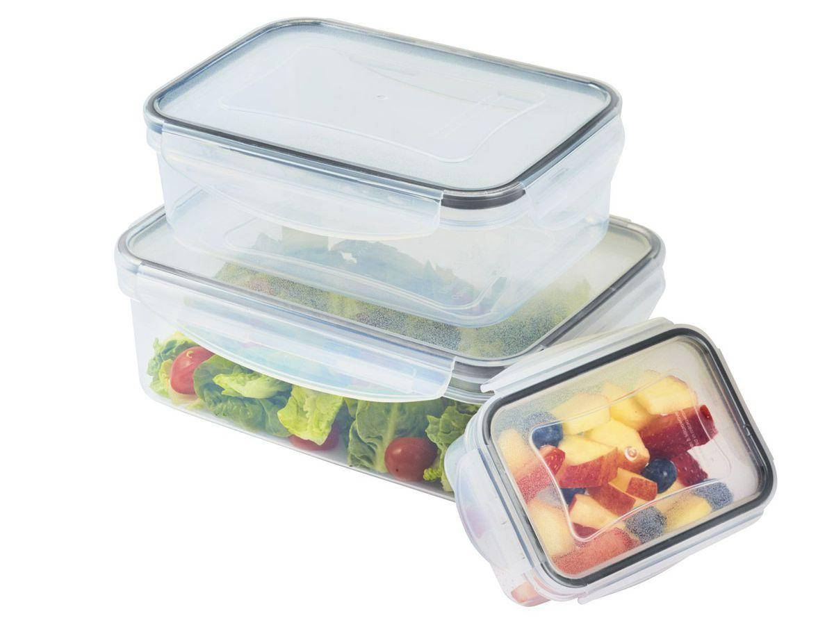 

Набор контейнеров для продуктов герметичных ERNESTO 3 шт. (0,24 л, 1 л, 1,5 л)