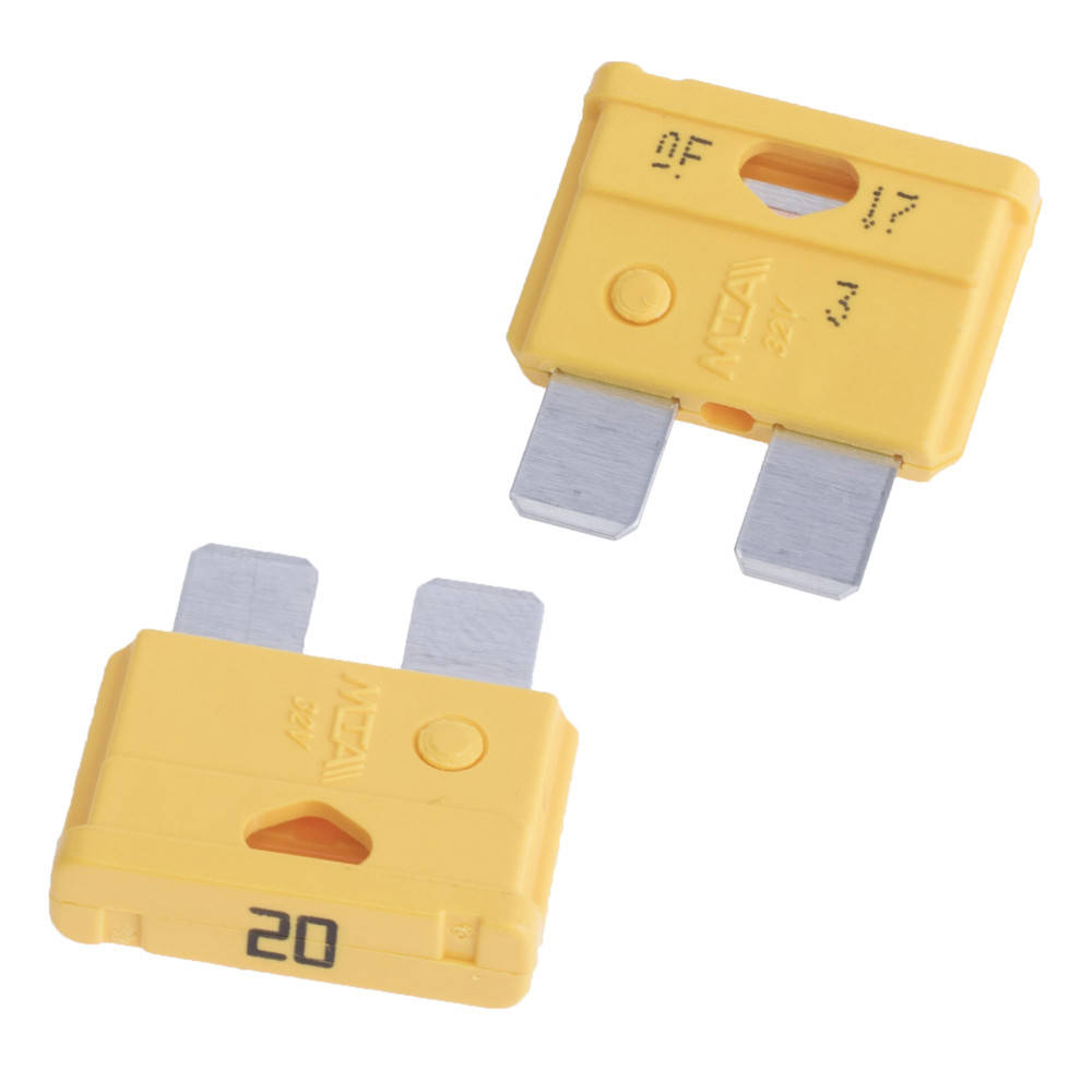 

Предохранитель автомобильный medium 20A (желтый AMF-20A) MTA