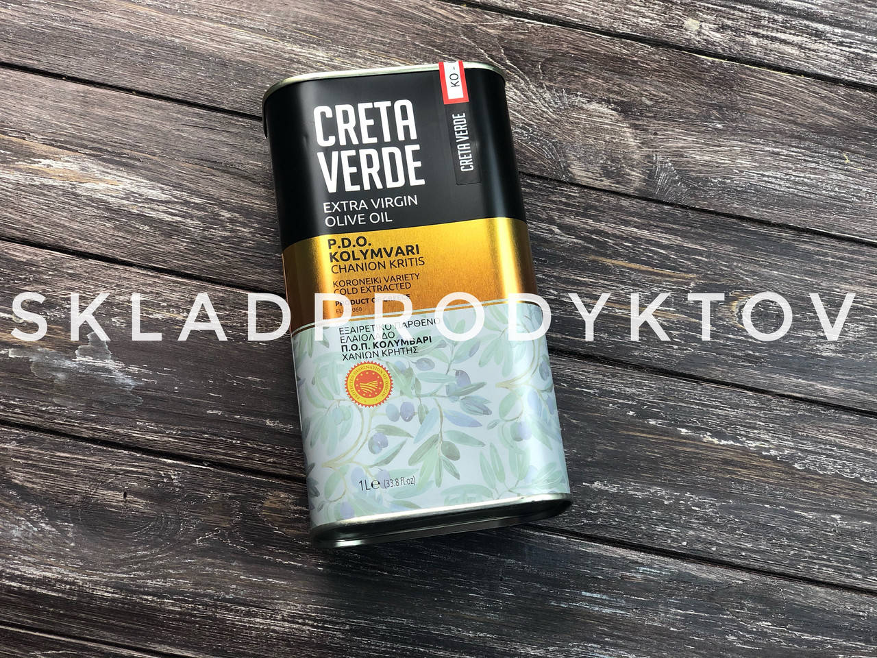 

ОЛИВКОВОЕ МАСЛО CRETA VERDE EXTRA VIRGIN, 1Л