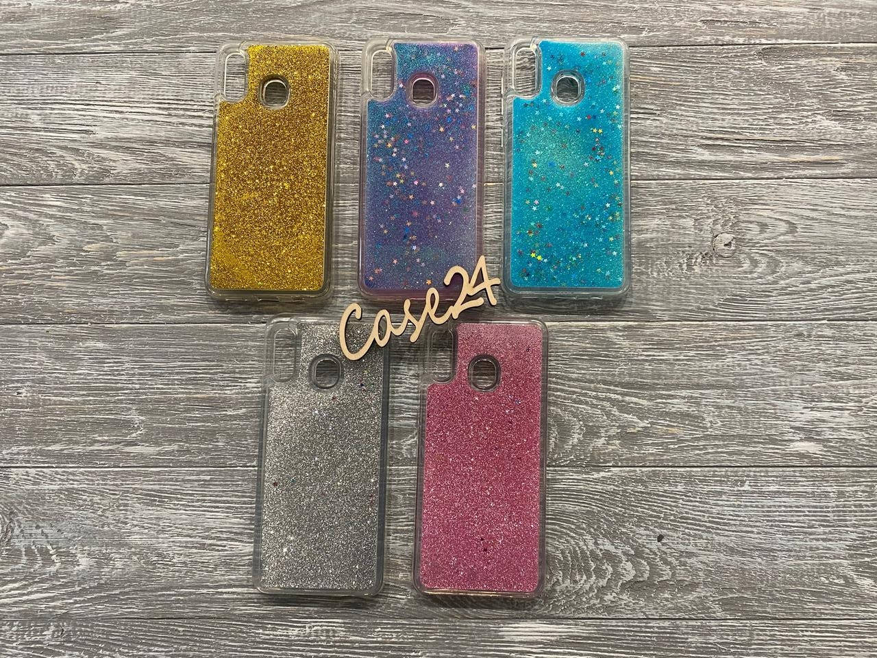 

Перетекающий TPU чехол Star для Samsung Galaxy A30 (5 цветов), Разные цвета