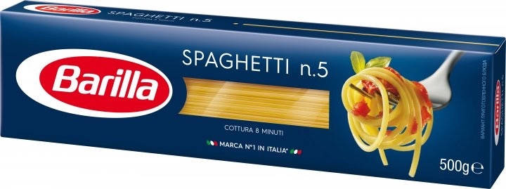 

Макароны спагетти №5 500г Barilla