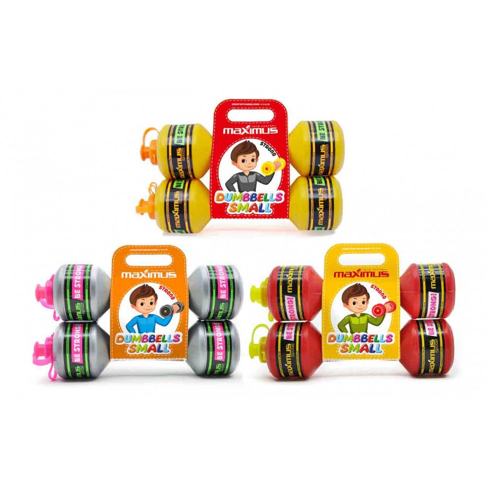 

Гантель детская вес полных 2х0,75кг MAXIMUS (5256)