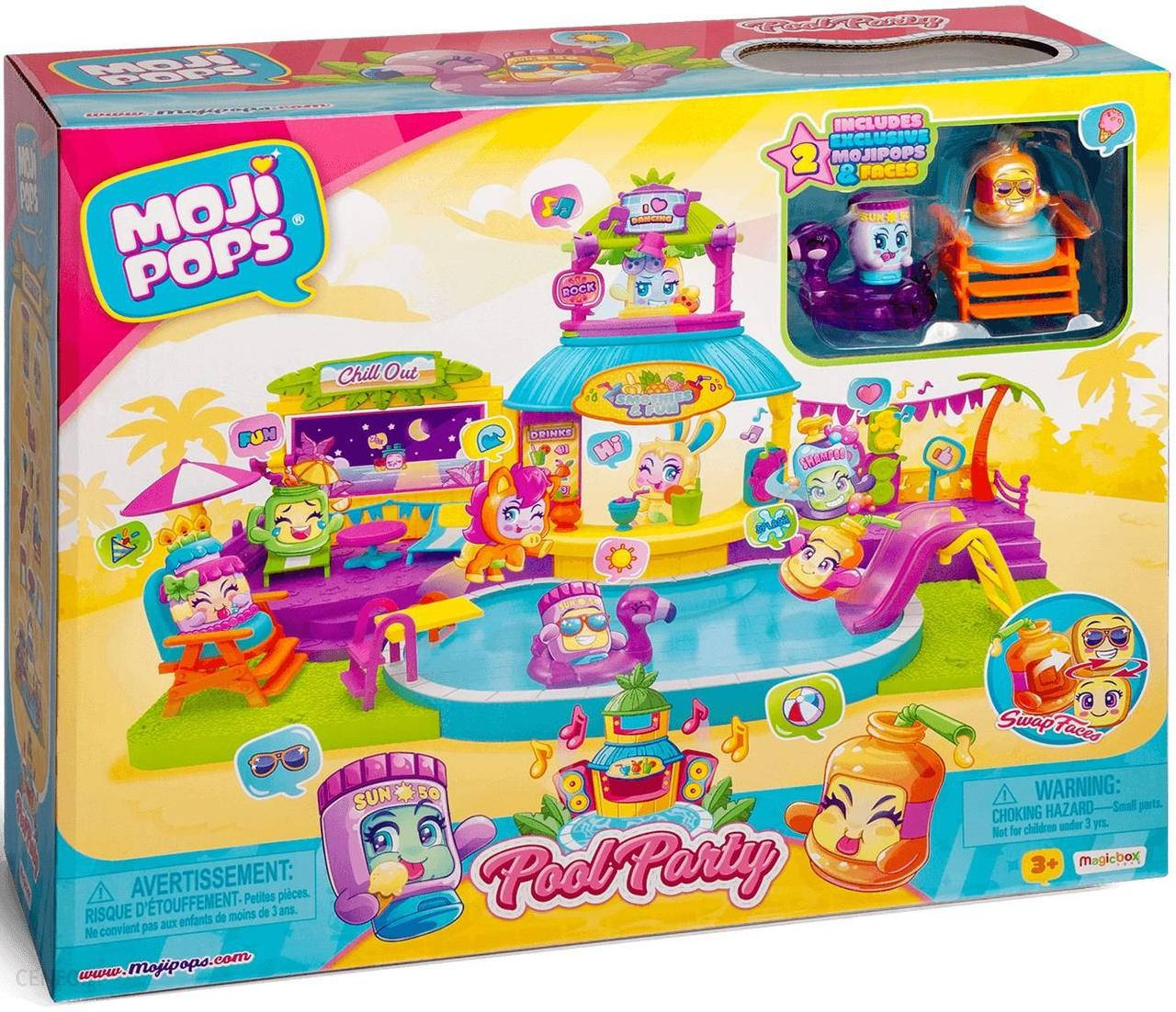 

Mojipops S Playset 1x2 Pool Party