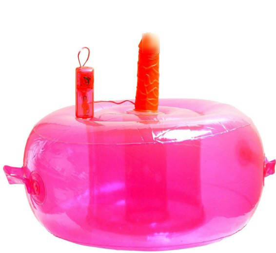 

Надувное кресло Vibrating Ecstasy Lounge от Seven Creations | Mariell, Розовый