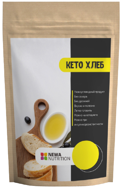 

Смесь для выпечки NEWA Nutrition Кето Хлеб (400 грамм)