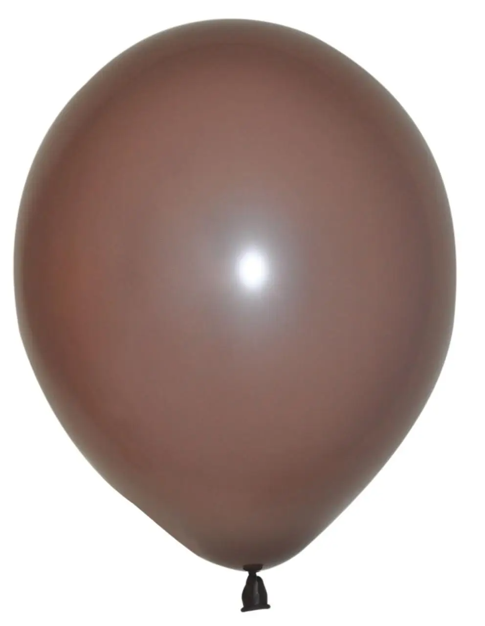 

Латексный воздушный шар без рисунка Balonevi Коричневый пастель, 10" 25,5 см