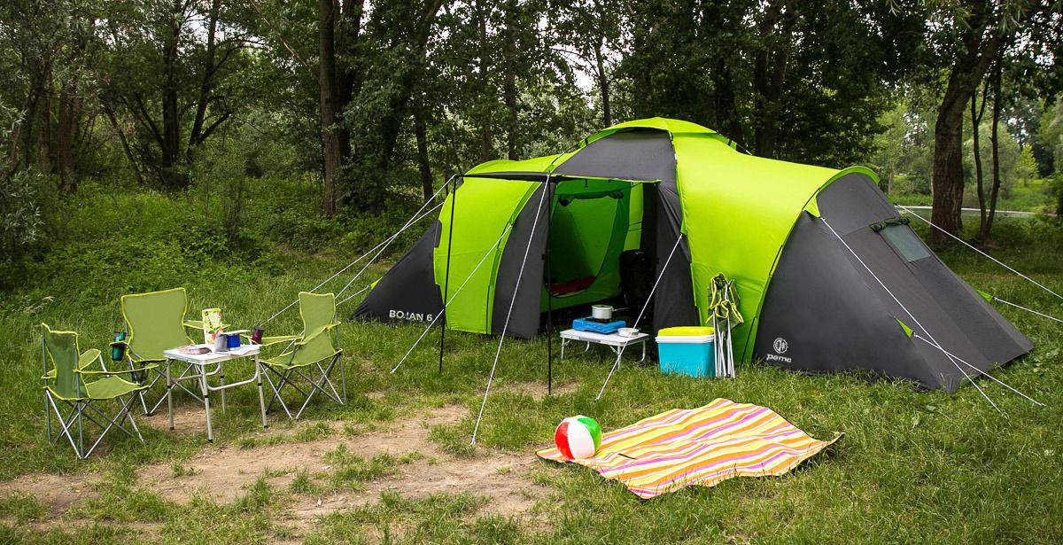 

Туристическая палатка 6-ти местная Peme Bojan 6 Польша!, Черный