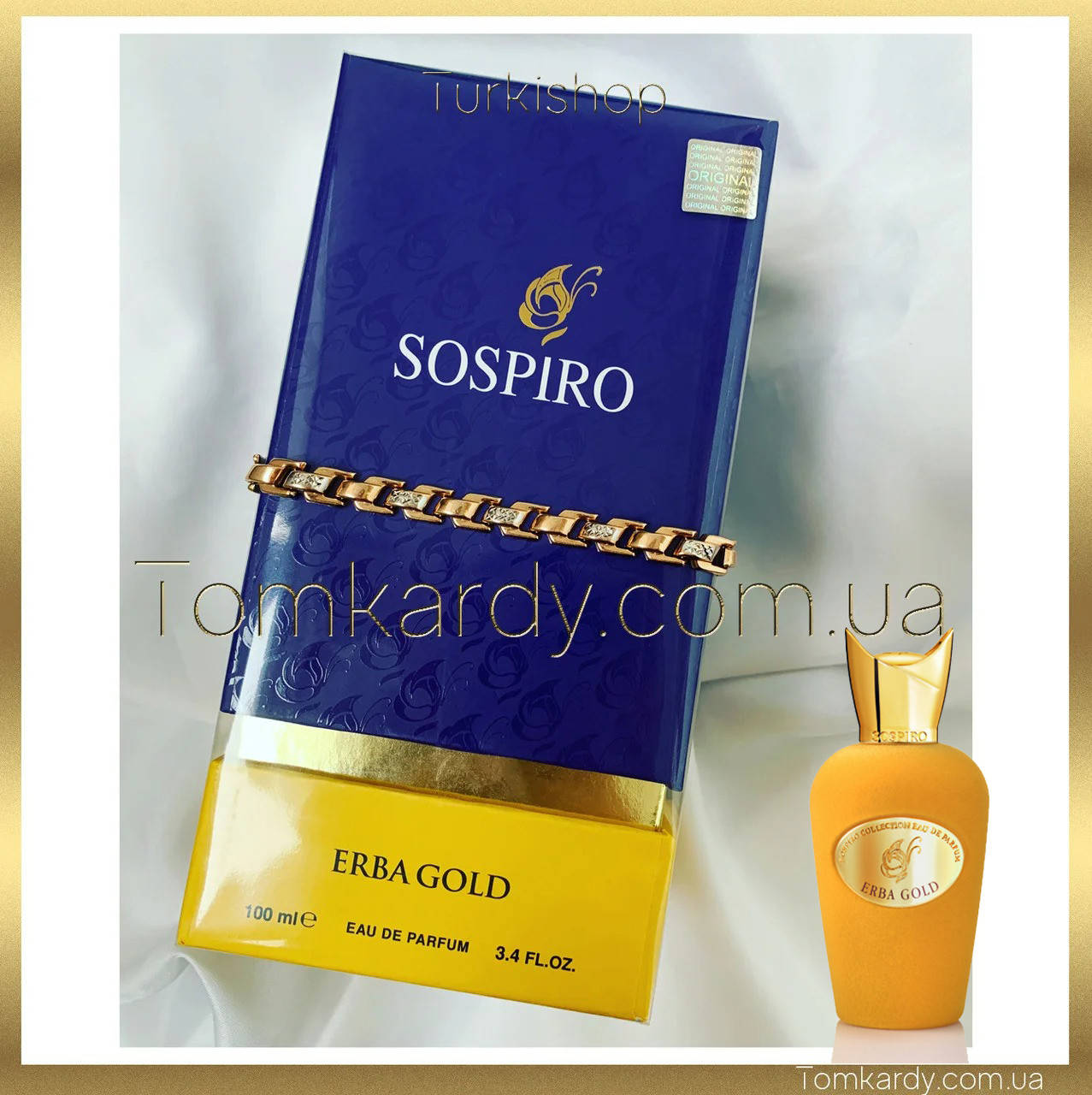 

Духи унисекс Sospiro Perfumes Erba Gold 100 ml. Соспиро Парфюм Эрба Голд 100 мл.