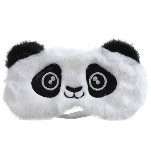 

Маска для сна Панда белый