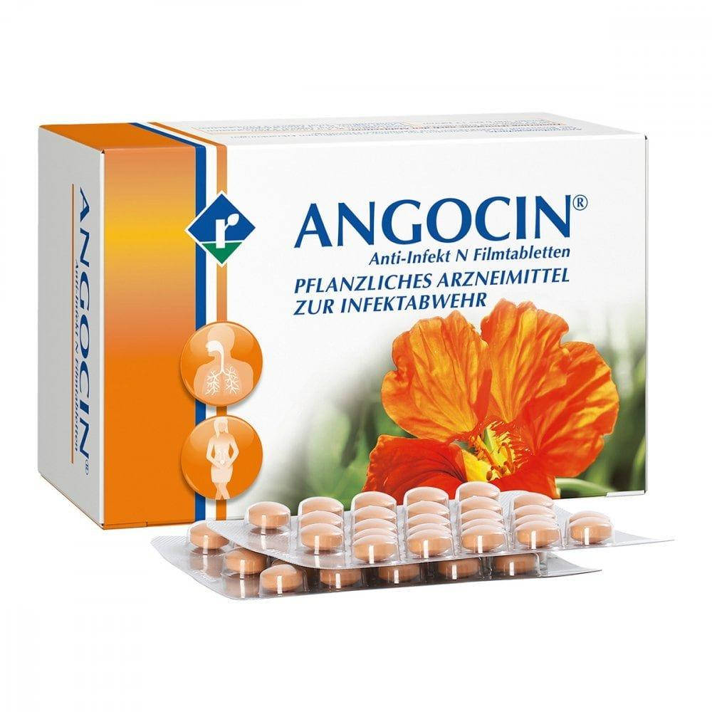 

Ангоцин Ангоцін Angocin Anti Infekt N таблетки 100 шт