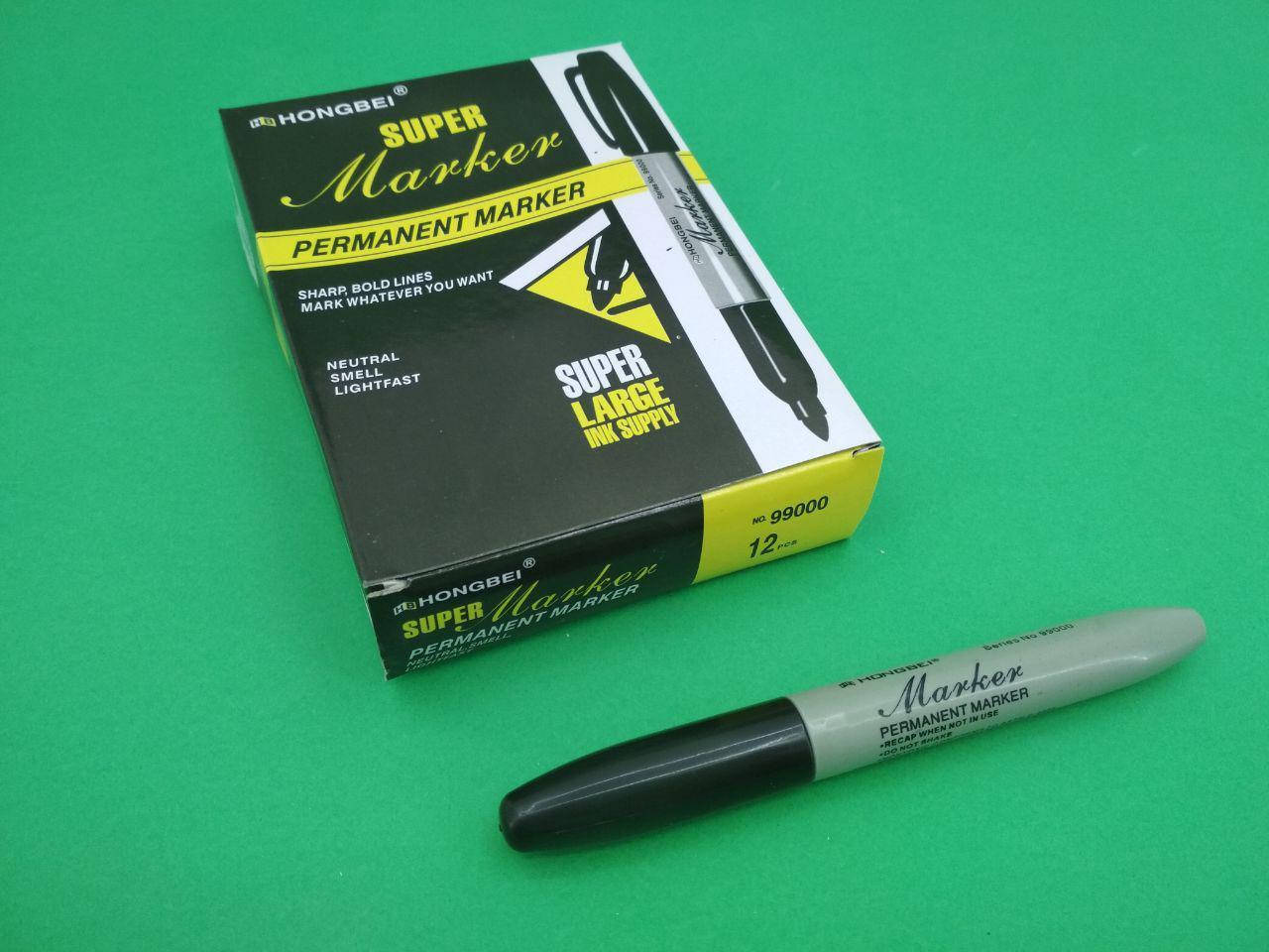 

Перманентный маркер 1.0 mm тм Hongbei код99000 (12 шт)