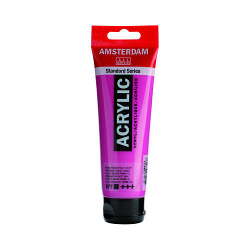 

Краска акриловая AMSTERDAM, (577) Перм. красно-фиолетовый светлый, 120 мл, Royal Talens