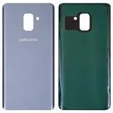 

Задняя панель корпуса для смартфона Samsung A730F, A730F / DS Galaxy A8 + (2018), фиолетово-серая