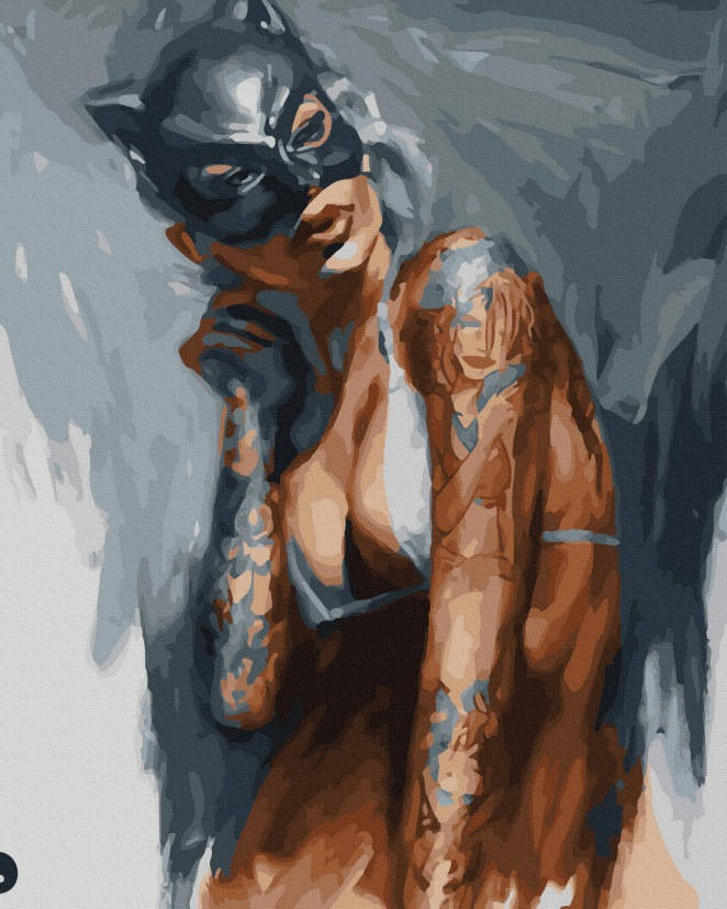 

Картина по номерам Женщина - кошка (BK-GX39663) 40 х 50 см (Без коробки)