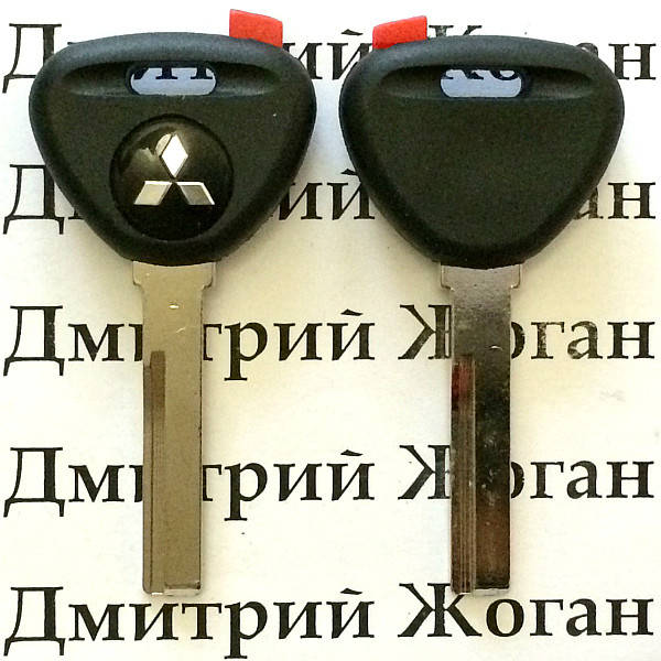 

Корпус авто ключа под чип для Mitsubishi Carisma, Space Star (Митсубиси Каризма, Спэйс Стар)