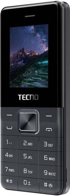 

Мобильный телефон Tecno T301 Dual Sim Black